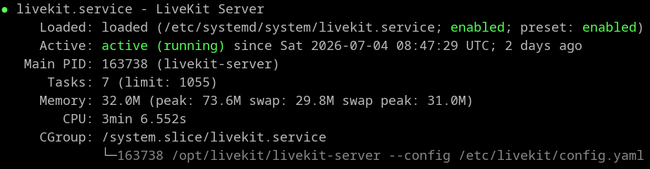 Установка и настройка matrix (Synapse), MAS, LiveKit, lk‑jwt‑service, Element‑web, Ketesa совместно с панелью 3x‑ui - 7